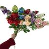 Flores Artificiales de Lavanda Transfronterizas para Arreglos de Boda, Decoraciones para Fiestas al Aire Libre, Flores Artificiales de Alta Gama
