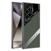 Funda para teléfono móvil Samsung S24 con aplicación transfronteriza Funda de cuero S24u Funda de cuero liso galvanizado S24ultra para teléfono móvil S24 +