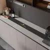 Toalha de Mesa para Rack de TV de Luxo Leve, Armário de Vinho, Hall de Entrada, Capa Impermeável e Resistente ao Calor para Aparador, Tapete Protetor para Bancada com Acabamento de Alto Padrão