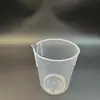 Vaso de Plástico Grueso de Gran Capacidad 25 ml - 2 L con Escala y Sin Asa para Uso en Laboratorio Químico