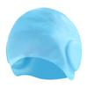 Gorro de Natación de Silicona de Protección Auditiva Extra Grande para Natación de Competición para Hombres y Mujeres Impermeable Protección Auditiva Tridimensional Cuidado del Cabello Alta Elasticidad No Aprieta el Cuero Cabelludo 0