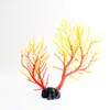 Árbol de coral artificial, plantas acuáticas de coral, adornos blandos para decoración de acuario, anémona de mar para paisajismo acuático, plantas acuáticas de coral para paisajismo acuático