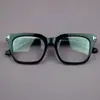 Nuevos Armazones Cuadrados de Acetato Moda de Nicho Unisex Armazones para Lentes de Acetato Se Pueden Montar con Lentes Graduados y Lentes Bloqueadores de Luz Azul