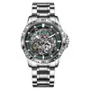 Exclusivamente para Comercio Exterior, el Nuevo Reloj Mecánico Totalmente Automático para Hombre de Glenn, Modelo de Tendencia para Hombre 8687