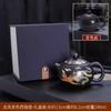 Olla de Arcilla Púrpura Longfeng Chengxiang Cambia de Color con el Calor Olla Xishi Olla de Arcilla Púrpura Tetera Kung Fu Tetera Doméstica Regalo de Mano