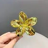 Venta Caliente Transfronteriza Pinza Flor de Huevo Pinza de Pelo Flor de Bauhinia Pinza Lateral Disco de Cabeza Trasera Pinza de Tiburón Pinza de Pelo de Flor de Color