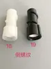 Accesorios para máquina retorcedora bobina para fibra corta tapa de bobina tapa inferior base de lanzadera de alambre de acero anillo de goma de rosca inversa pieza blanca