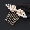 Nuevo Peine Tejido a Mano con Pedrería y Perlas Estilo Antiguo Estilo Dinastía Han Accesorios para el Cabello Peinado de Novia para Foto de Boda