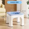 Tina para Asiento con Taburete para Lavar las Nalgas, Alivio para Hemorroides para Hombres, Mujeres Embarazadas, Sin Necesidad de Ponerse en Cuclillas, Dispositivo para Remojo de Próstata para Personas Mayores, Limpieza del Área Íntima