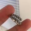 Lindo Anillo Nuevo de Personas de Dibujos Animados Anime para Mujer ins Diseño Nicho Sentido Apertura Ajuste Anillo de Dedo Estilo Nuevo 2022