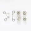 Herramienta para ceñir la cintura de los jeans, Hebilla de flor ajustable desmontable sin costura, Botón de ajuste para reducir la talla de cintura