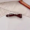 Pinza de Pelo de Plátano con Lazo Personalizado Retro para Mujer, Pinza Sencilla y Versátil para Coleta, Accesorio para el Cabello de Pinza Retorcida para la Parte Posterior de la Cabeza