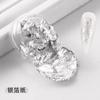 Joyería para Uñas Arte de Uñas Venta Caliente Japonesa Papel de Hoja de Oro Fragmento de Papel de Estaño Oro Champán Plata Fragmento de Vidrio Decoración de Uñas