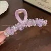 Nova tiara de cristal roxa requintada de alta qualidade para mulheres, com coroa alta, elegante, com dentes para fixação antiderrapante, acessório de cabelo versátil e de luxo leve
