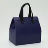 Bolsas de Aislamiento No Tejidas de Papel de Aluminio en Stock para Llevar, Personalizables con Impresión de Logo, Empaque Desechable para Alimentos para Té de Burbujas y Pasteles