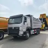 Exportación de camión volquete Howo V7 de 371 caballos de fuerza 6X4 de ocho ruedas traseras de ingeniería usado para comercio exterior