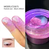 Sombra de Ojos Aurora de Platino Arte de Uñas Maquillaje Especial Cosmético de Alta Gama Pigmento Gradiente Perlado Polvo Camaleón