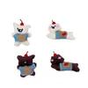 Tecido Cachorro Urso Acessórios Grampo de Cabelo Roupa Desenho Animado Fofo Moda Estiloso Doce Acessórios Boneca Broche de Boneca
