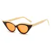 Gafas de sol de moda Cat-Eye con esquinas afiladas para mujer, estilo de alta gama para fiestas, fotografía callejera y salidas