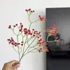 Flores artificiales de Gipsófila, 108 cabezas, para decoración del hogar y bodas, materiales florales artificiales, venta al por mayor de fabricantes de comercio exterior