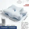 Nueva almohada de espuma viscoelástica de rebote lento transfronteriza de Amazon, almohada con forma de cuerno, almohada de soporte para el cuello, almohada cervical de espuma viscoelástica, núcleo de almohada