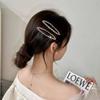 Pinza bb para cabello roto con pedrería avanzada, temperamento femenino, artefacto para acabado de cabeza, horquilla, clip lateral para flequillo, tocado