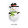 2025 Nuevo Papá Noel Árbol de Navidad Globo de Película de Aluminio Muñeco de Nieve Año Nuevo Decoración de Fiesta Navideña Globo de Papel de Aluminio