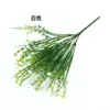 Fábrica al por mayor, pequeña hierba fresca de primavera, aliento de bebé, estrella, flor artificial al por mayor, flor falsa, comercio exterior, arreglo floral, decoración del hogar, boda