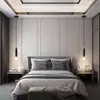 Luminária Pendente de Cabeceira LED para Quarto, Estudo, Sala de Jantar, Iluminação de Balcão de Bar, Luminária Pendente de Cabeça Única para Parede de Fundo, Transfronteiriça Moderna Minimalista
