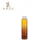 Em Estoque Frasco de Sérum Redondo Slim Reto de 20ml Produto para Skincare Fundo Espesso Ombro Plano Frasco para Óleo Essencial Hidratante Atacado Material de Vidro