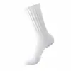 Calcetines Finos de Verano, Media Pantorrilla, Engrosados, Transpirables, Absorbentes de Sudor, Suela de Toalla, Calcetines Deportivos para Exteriores de Color Sólido para Hombre