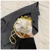 Bolso tipo bandolera moderno retro para chica, bolso tipo concha, bolso cubo, bolso cruzado de alta gama europeo y americano, bolso de hombro estilo estudiante universitario para mujer