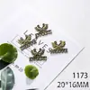 Accesorios de fotografía zakka etiqueta colgante de mariposa retro 20*16mm aleación