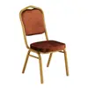 Silla de banquete de hotel, silla general, silla de comedor para banquetes de boda, silla de comedor de restaurante, silla ejecutiva de oficina para capacitación y reuniones con respaldo