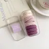 Simples gomas y diademas para el cabello estilo coreano para niñas, cuerdas para el cabello de alta elasticidad y duraderas, nuevos accesorios para el cabello 2025