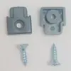 Accesorios para mosquiteros de ventana tres-empuje tres-rejilla plástico piezas de reparación deslizador en forma de I tarjeta de instalación reemplazo de mosquitero invisible