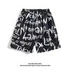 Verano Playa Hombres Delgado Abrigo Suelto Deporte Casual Pantalones Cortos Pantalones Cortos Calle Alta Suelto Moderno