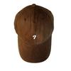 2024 Nuevo gorra de béisbol bordada 7 para hombre y mujer de ala ancha copa alta que hace que la cara se vea pequeña gorra con visera moda coreana gorra de béisbol