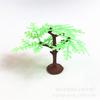Árbol de Plástico Realista Pequeño de 6.5cm de Alto Modelo Adorno para Paisaje Micro Escena de Mesa de Arena Árbol Falso Escena de Juguete de Dinosaurio Decoración