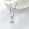 Bolsa de la Suerte de Diseño de Nicho Collar de Perlas para Mujer, Estilo de Nicho de Lujo Ligero, Regalo de Cumpleaños para Novia y Mejor Amiga
