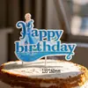 Decoración de Bandera para Pastel de Cumpleaños de Hielo y Nieve Suministros para Fiesta Bandera y Topper de Pastel de Princesa Accesorios y Suministros