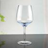 Taça de vinho de cristal sem chumbo estilo europeu, cor azul, taça de vidro para vinho, taça de vinho criativa, copo de suco, presente promocional