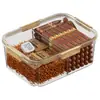 Caja de Almacenamiento de Puros para Mascotas Zhanggong Caja de Puros Sellada Caja Humidificadora para Puros Grado Alimenticio Lujo Accesible Caja de Mantenimiento para Puros