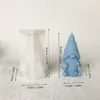 Molde de Silicona para Velas Enanas Serie Navideña Adornos Manualidades Molde de Yeso DIY Horneado Molde para Pastel