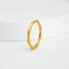 Anillo de Bambú Creativo Japonés y Coreano Nuevo 2022 Estilo Frío ins Anillo de Dedo de Acero de Titanio para Niña