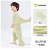 [Quédate en Casa y Usa Pijamas] Conjunto de Ropa para Casa de Bebé y Niño Pequeño de Dudu, Conjunto de Dos Piezas de Pijamas de Verano para Bebé, Conjunto de Verano