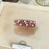 Pente de Cabelo Coreano Brilhante e Colorido com Efeito Deslumbrante, Novo Grampo de Cabelo Elegante de Princesa, Pente de Cabelo para Penteados Altos e Presilha de Cabelo para Franja