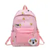 Novas Mochilas Estampadas de Desenho Animado, Bolsas Infantis, Mochilas Escolares Fofas para Alunos do Ensino Fundamental e Médio, Mochilas Estilo Menina Atacado