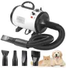 Soplador de agua para mascotas de fábrica, secador de pelo para perros y mascotas de alta potencia y reducción de ruido, máquina para secar el pelo de gatos y perros, suministros para mascotas