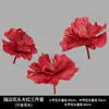 Flor Grande de Papel Hecha a Mano Accesorios Grandes para Bodas Diseño de Boda Adornos para Decoración de Ventanas de Camino